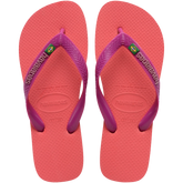 Women's Brazil Logo Flip Flops