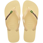 Women's Brazil Logo Flip Flops