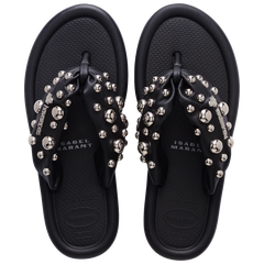Women's Isabel Marant Maxi Puffed Studs Flip Flops